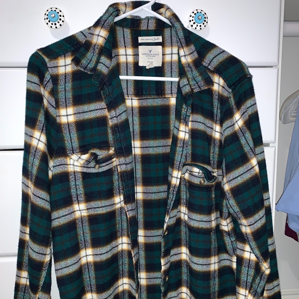 Adorable American Eagle Flannel
